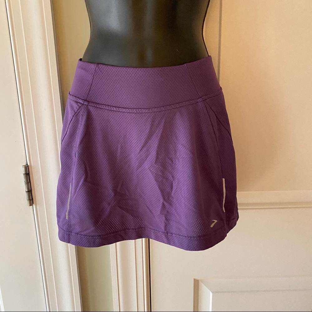 Brooks XS Purple Running Skort
